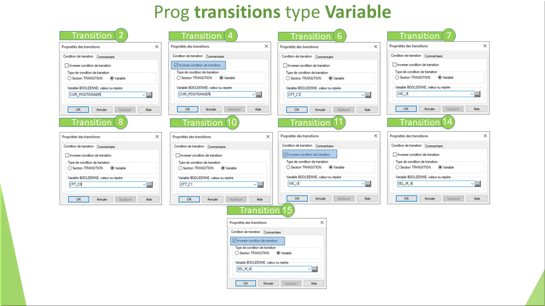 Prog transitions type Variable
